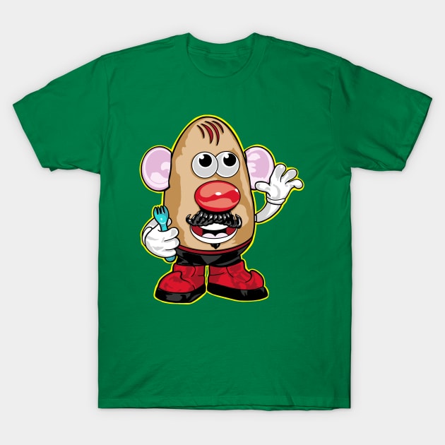 Abdullah Potato Head T-Shirt by BludBros